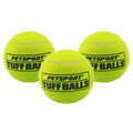 PetSport USA 4" Giant Tuff Balls for Large Dogs [Pet Safe Non-Toxic Industrial Strength Tennis Balls for Exercise, Play Time & Dog Training](3 Pack)