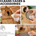 Small Animal Cage Cleaning Wipes, Unscented, 2 Pack 120 Wipes
