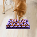 Femont Small Silicone Snuffle Mat for Small Dogs Puppy Cat Slow Down Eating,Slow Feeder Lick Mat for Dry Wet Food for Pet Training Smell,Encourages Natural Foraging Skill,Relieving Stress