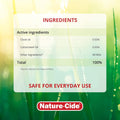 Nature-Cide Flea & Tick. All Natural Tick and Flea Spray for House and Pets to Keep Your Home Safe. Kills on Contact. No