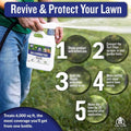 Turf Titan K9 Correcter Dog Urine Neutralizer for Lawns (32 oz) – Fights Yellow Spots and Odors – Grass Dog Urine Neutralizer to Grass Recovery with Weekly Use – Covers Up to 6,000 Sq Ft