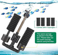 AQQA Electric Sponge Filter for Aquarium, 10-40 Gallon Fish Tank Filter, 3W