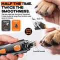 Ultra Quiet Dog Nail Grinder Kit Safe & Silent for Sensitive Dogs Cats