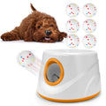 Atangee Automatic Ball Launcher for Dogs with 6 Balls, Dog Ball Thrower Launcher (Orange)