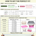 Disposable Small Animal Cage Liner Rabbit Litter Box Liners Tray Film Bags