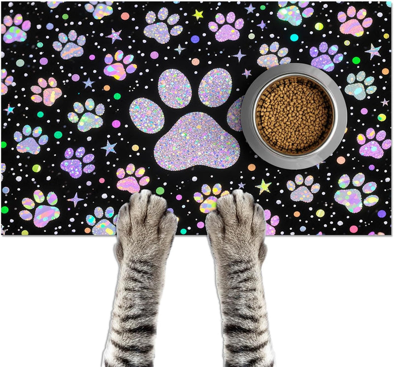 HOMETITUTE Pet Feeding Mats Cat Mat for Food and Water 20