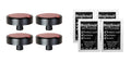 BugSnub Ant Proof Legs for Trays- Attach Under Any Tray to Create an Ant Free Pet Feeding Station; No Liquid Moat, Waterless; Keep Ants Out of Kitchen Trash Can, Sweets, Dog and Cat Food Bowls
