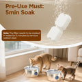 GIOTOHUN Cat Water Fountain Filter Replacement: 16 Cat Fountain Filter