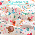 27.6" Cat Grooming Wrap, Cat Wrap for Cutting Nails, Self-Adherent Fabric Wrap for Cats, Cat Burrito Wrap Anti-Scratch, 