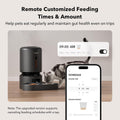PETLIBRO Automatic Cat Feeder for 2 Cats, 5G&2.4G WiFi Pet Feeders, 5L Programmable Cat Food Dispenser with Airtight Loc
