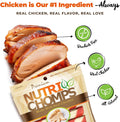 NutriChomps Dog Chews, 6-inch Twists, Easy to Digest, Long Lasting, Rawhide-Free Dog Treats, 15 Count, Real Chicken flavor