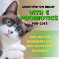 Cat Constipation Treatment, Constipation Relief for Cats, Cat Laxative Constipation Relief, Promotes Digestive Health, I