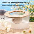 Hamster Sand Bath Box, Small Animal Bathroom & Digging Room, Easy to Clean, for Dwarf & Syrian Hamster, Gerbil