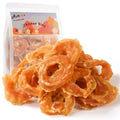 ASMPET Chicken Jerky Dog Treats, Chicken Rings, Training Treats for Dogs, Natural Dog Jerky Treats