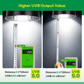 UVB Bulb for Reptiles, 5.0 13W UVB Light for Reptiles, Hygger zoo UVA UVB Reptile Light Bulb Reptile UVB Bulb UVB Light 