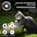 ZFSJTAG Cat Tracker, Lightweight Pet Tracker for Cats, Compatible with Apple Find My App(Only iOS), Real-Time Tracking, Precise Positioning, No Monthly Fee, Smart Alerts, Waterproof Cat GPS Tracker