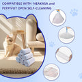 120 Count Cat Litter Box Bags for NeakasaM1 and Petpivot Autoscooper 11/12 Self-Cleaning Cat Litter Boxes, Extra Thick Heavy Duty Liners Replacement, Unscented, 27" x 13", Holds 22 lbs