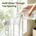8.4 Oz No Mess Bird Water Feeder, Auto Parrot Cage Water Dispenser