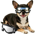 Dog Goggles for Small Breed Pet Sunglasses Eye Protection Anti-UV Doggy Driving Goggles Dog Shades for Bright Light/Wind