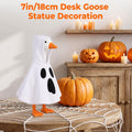 7 Inch Desk Goose Halloween Outfits Ghost Patterns Mini Desk Goose Hoodie