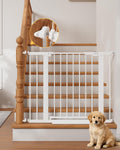 InnoTruth 27-36.6 in Wide Baby Gate for Stairs and Doorways