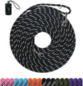 Long Dog Training Leash，Heavy Duty Reflective Rope Lead for Small Medium Large Dogs ，6FT 10FT 15FT 30FT 50FT for Trainin