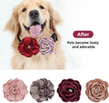 UBQUBQ Dog Collar Accessories Pack of 6, Decorative Flower Charms for Dog and Cat Collars