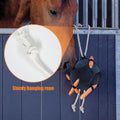 La La Pet Hanging Carrot Feeding Ball Interactive Feed Toy Relieve Stress and Avoid Boredom Equine Pony Cattle and Goat 