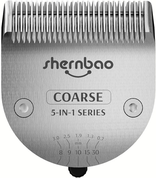 shernbao 5-in-1 Adjustable Pet Clipper Blades PGC-721 Clippers ONLY. (NOT Compatible with Wahl, andis or Other Brand Clippers)(Standard)