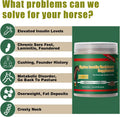 Insulin Resistance Supplement for Horses, Herbal Formulated for High Insulin, Chronic Laminitis, Cushing's Syndrome, Sor