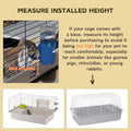 Rabbit Water Bottle, 600ml/21oz Hanging Water Dispenser Feeder Cage Crate Hutch Bunny Puppy Cat Chinchilla Ferret Guinea