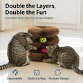 Interactive Cat Toy, Kitty Curls Cat Scratcher, Twisty Paws Cat Scratching Post, Kitty Kurls Magic Organ Cat Scratch Pad