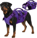 Kuoser Dog Life Jacket, High Flotation Dog Life Vest for Swimming Boating