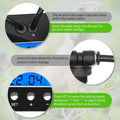reptile humidifier, LCD with timing function, time length and interval can be set, reptile mister system with 2 spray no