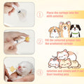Xuanda Pet Feeding Bottle and Syringes with Nipples for Small Cat Dog Animals (Model 2)