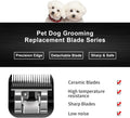 7F Blades Dog Grooming Blades Compatible with Andis/Oster A5