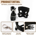 3Pcs Rat Harness and Leash, Small Animal Training Walking Vest Leash Adjustable Traction Rope Strap for Squirrel Gerbil 