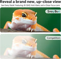 SnapBud 3MP 2K AI Reptile & Aquarium Camera with Angle Magnetic Mount, Close-Focus Lens for Fish Tank Terrarium Lizard Snake Pet, 2.4G&5GHz WiFi, 24/7 Recording, Anti-Glare & No Reflection
