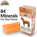 Himalayan Nature Horse Licking Salt, Animal Licking Mineral Salt Brick - 5 Lbs