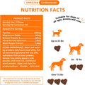 GAROESS CoQ10 Heart Chew for Dogs, Support Dogs Heart Health, Cognitive & Energy, CoQ10 Chews for Cardiovascular & Gum Health & antioxidant Protection, Bacon Flavor, 120 Count (1 Pack)