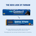 Farnam Quietex II Horse Calming Paste, 32.5 ml Syringe, Manage Nervous Behavior & Keep Horses Calm, Focused & Composed, 