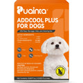 PUAINTA Addcool Plus Flea and Tick Prevention for Small Dogs & Puppies (5-22 lbs), Professional Topical Treatment, 3 Monthly Doses, Fast-Acting Waterproof Dog Flea Drops