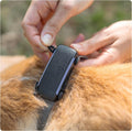 Tractive Fabric Clip Mount x2 for Tractive Dog 6 GPS Tracker (Black) - Large