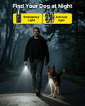 BLACKDOG Military Dog Shock Collar 2 Dogs (5-150lbs) - 4200ft Dog Training Collar with Remote, 4 Training Modes, Flashli