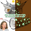 Luminous Noctilucent Glow Guinea Pig Rat Ferret Hideout and Soft Bed, Moon Bunkbed Hammock and Tunnel