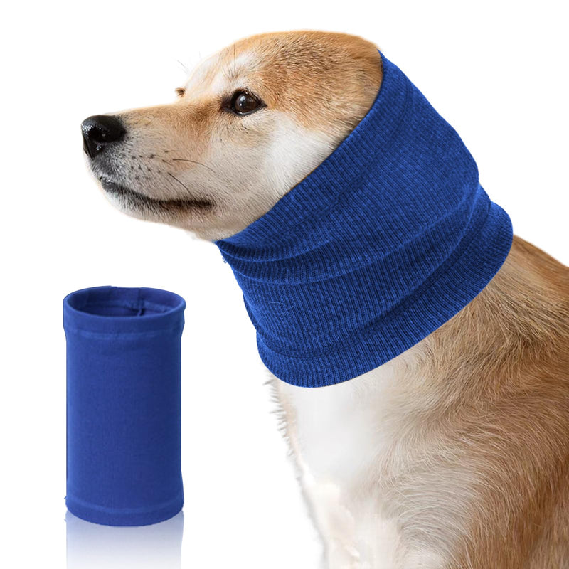 Dog Calming Hoodie Head Cover Sleeves, Ear Covers for Noise Protection, Anxiety Relief Wrap, Muffs for Pet Neck and Ear Warmer