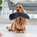 HOMBYS 25" Dog Pillow for Large & Medium Dogs, Soft Faux Fur Calming Pet Pillow for Anxiety Relief, Machine Washable, Pl