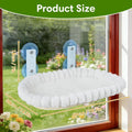 YooxArmor Foldable Cat Window Perch, Cat Bed with Strong Suction Cups & Metal Frame, Window Hammock for Indoor Large Sma