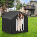 Kasla Outdoor Waterproof Dog House Cover, 36" L×34" W×32" H