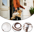 Small Dog Sling Carrier - Breathable Puppy Carrier with Pockets & Adjustable Strap, Lightweight Pet Carrier for Small Do